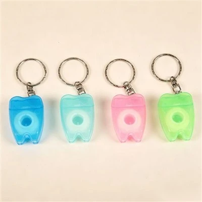 Keychain Floss Deintyddol
